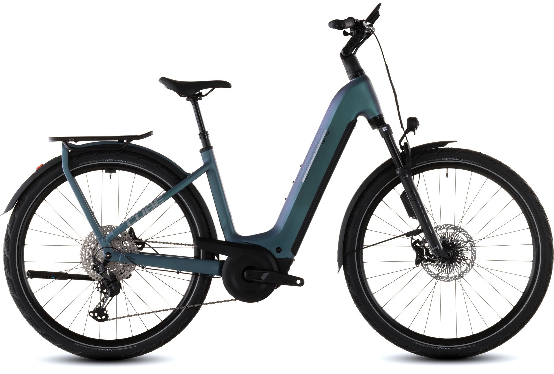 CUBE 26 Kathmandu Hybrid EXC 800 Wave smaragdgrey