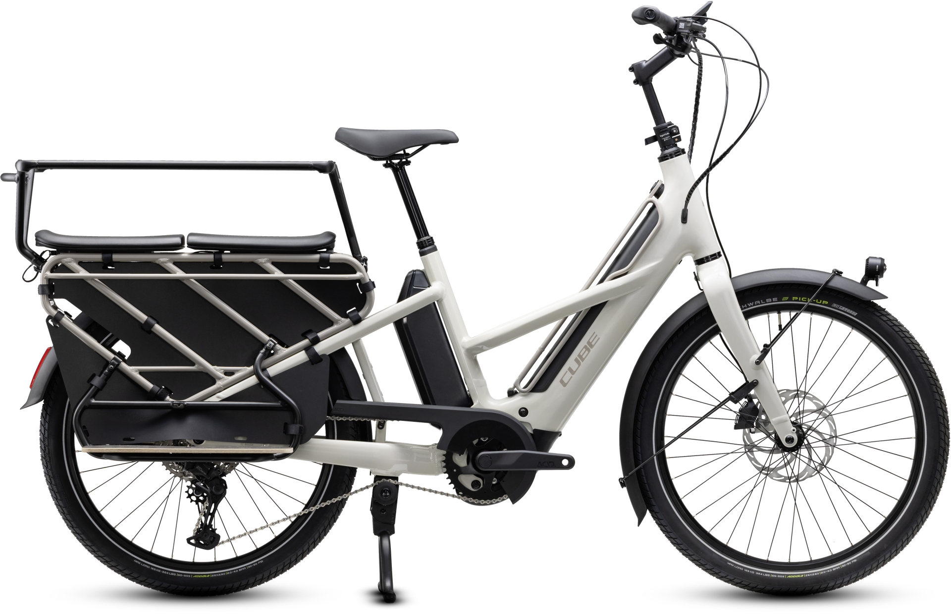 CUBE 27 Longtail Hybrid Family 800 greybeige
