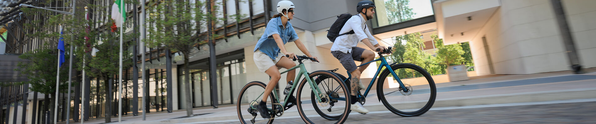 Mit dem CUBE Gravelbike durch die Stadt