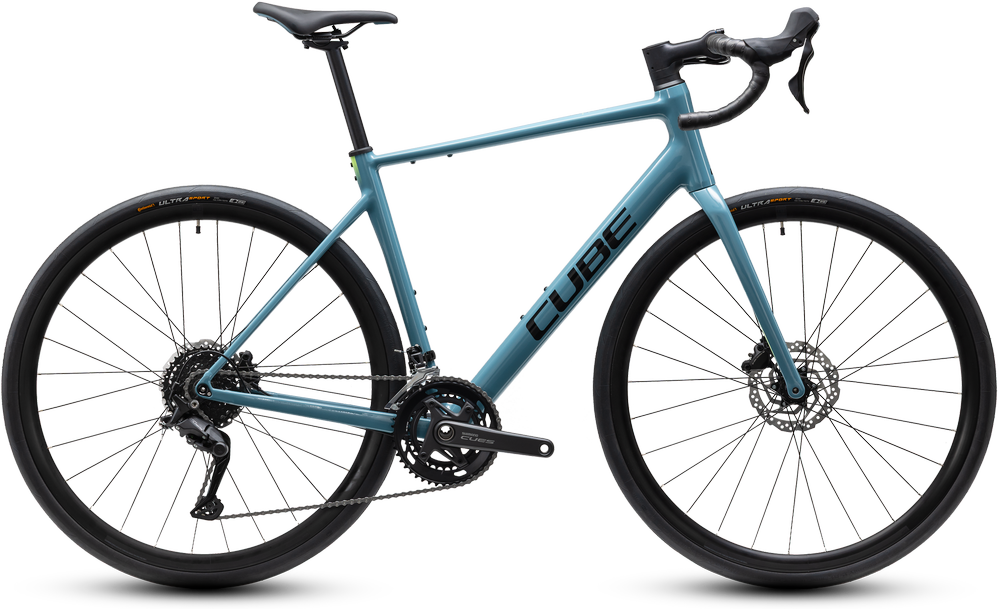 CUBE 27 Attain Pro surfblue n black