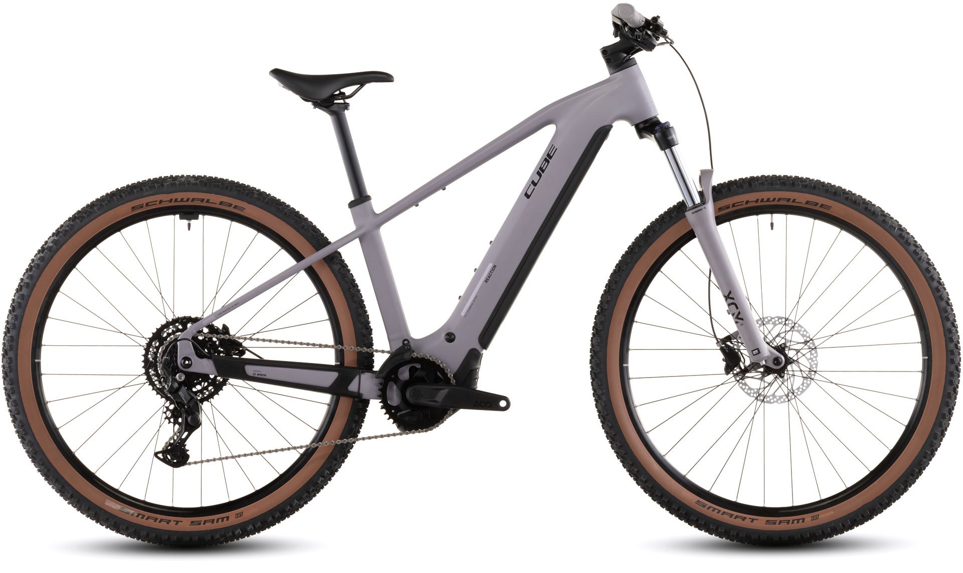 CUBE 26 Reaction Hybrid Performance 600 plumgrey