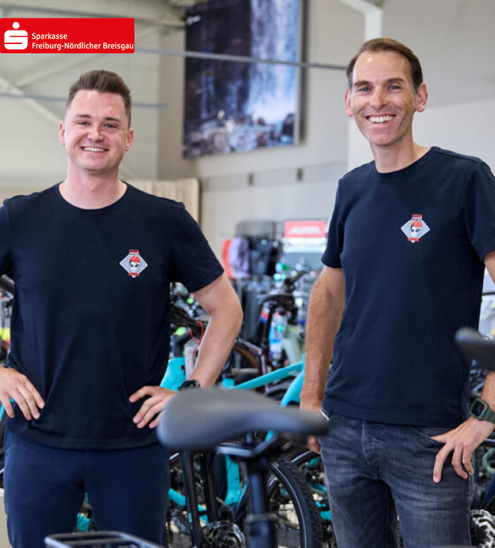 Bericht über HOT.BIKE im Blog der Sparkasse mit Einblicken ins Unternehmen