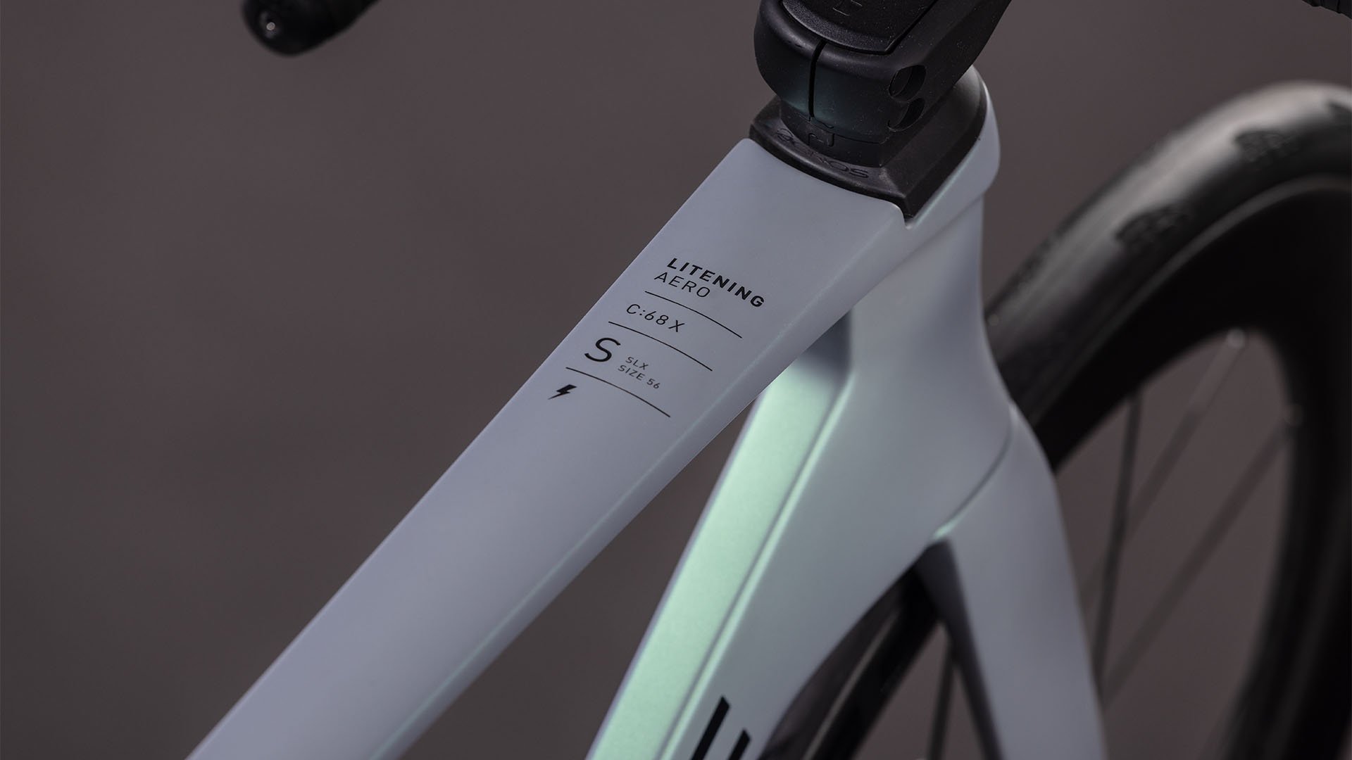 CUBE 26 Litening AERO C:68X SLX seagrey n black