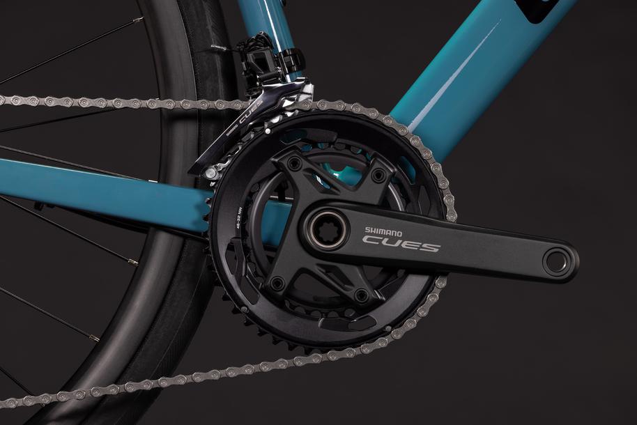 CUBE 27 Attain Pro surfblue n black