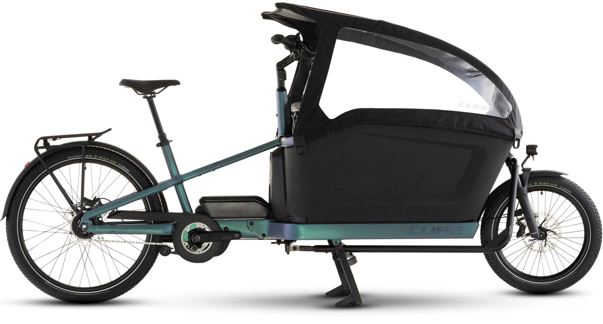 CUBE 27 Cargo Hybrid Comfort Pro Family 800 smarag