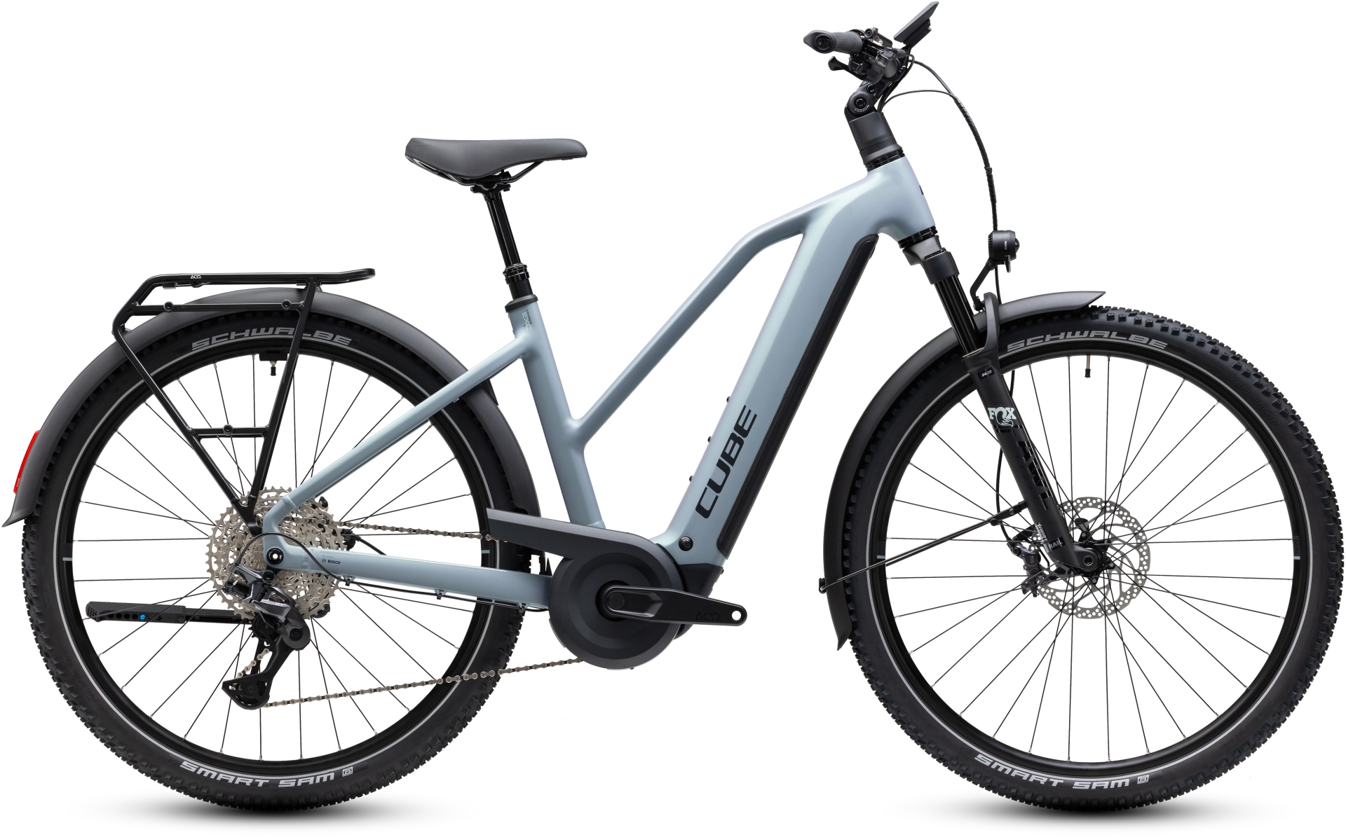 CUBE 27 Nuride Hybrid EXC 800 Trapez seagrey