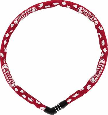 ABUS Steel-O-Chain Symbols rot 