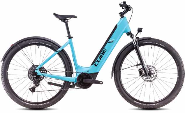CUBE 25 Nuride Hybrid Perf. 625 Allroad Wave 50cm | swimmingpool n black