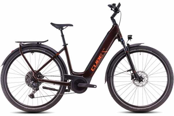 CUBE 25 Touring Hybrid Pro 625 Wave 54cm | cinnamon n orange