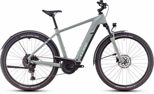 CUBE 25 Nuride Hybrid Pro Allroad 600 54cm | pistachio n stonegrey