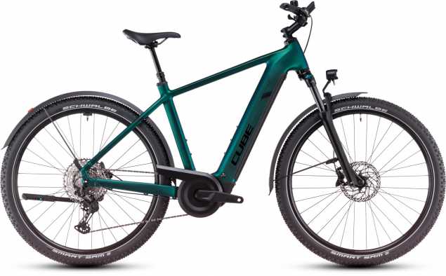 CUBE 25 Nuride Hybrid EXC Allroad 800 58cm | goblin n black
