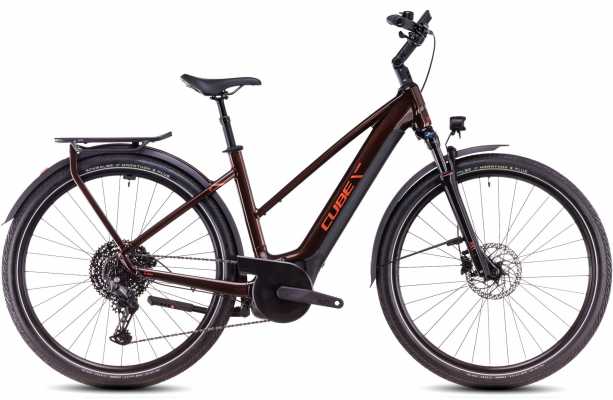 CUBE 25 Touring Hybrid Pro 625 Trapez 46cm | cinnamon n orange