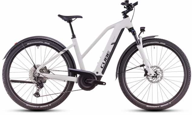CUBE 25 Nuride Hybrid EXC Allroad Trapez 800 58cm | cotton n silver