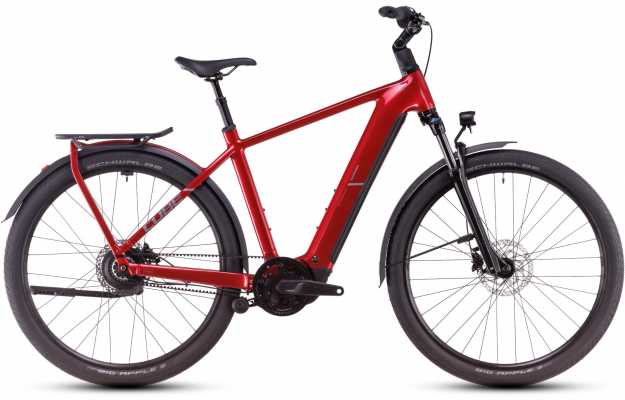 CUBE 25 Kathmandu Hybrid Comfort Pro 800 54cm | electricred n red