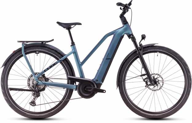 CUBE 25 Kathmandu Hybrid SLX 800 Trapez 46cm | smaragdgrey n black