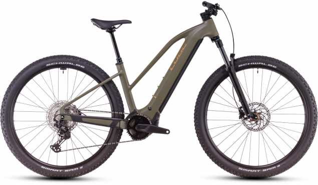 CUBE 25 Reaction Hybrid Pro 800 27,5" S | dustyolive n gold