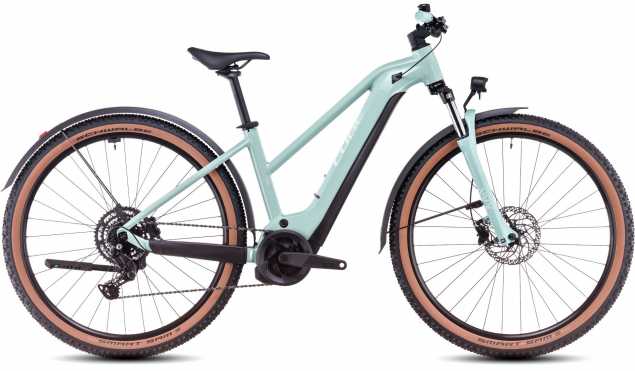 CUBE 25 Reaction Hybrid Perf Allr 500 Trapez 27,5" S | skylightblue n white