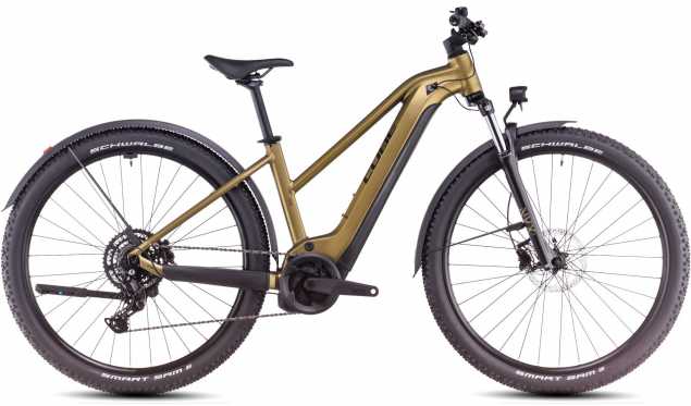 CUBE 25 Reaction Hybrid Perf Allr 500 Trapez 27,5" S | goldenlime n black