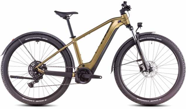 CUBE 25 Reaction Hybrid Perf. Allroad 500 27,5" S | goldenlime n black