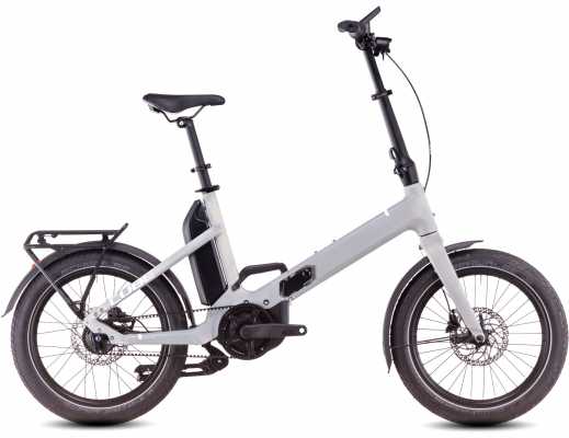 CUBE 25 Fold Hybrid Comfort 500 20" | pearlysilver n white