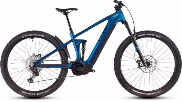 CUBE 25 Stereo Hybrid ONE22 SLX 800 27,5" S | electricblue n blue