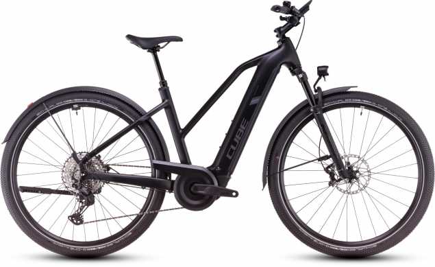 CUBE 25 Nuride Hybrid SLX Allroad 800 Trapez 54cm | black n reflect