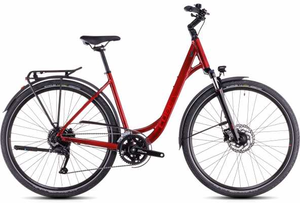 CUBE 25 Touring Pro Wave 45cm | maroon n pearl