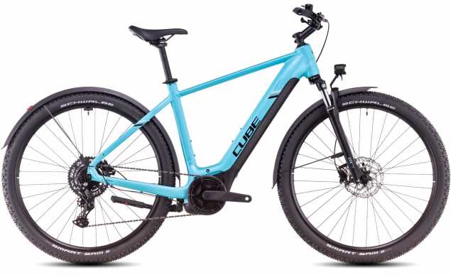 CUBE 25 Nuride Hybrid Performance 625 Allroad 58cm | swimmingpool n black