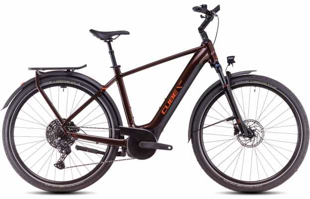 CUBE 25 Touring Hybrid Pro 625 62cm | cinnamon n orange