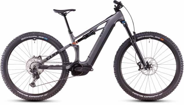 CUBE 25 Stereo Hybrid ONE44 HPC SLX 800 27,5" S | slabgrey n orange