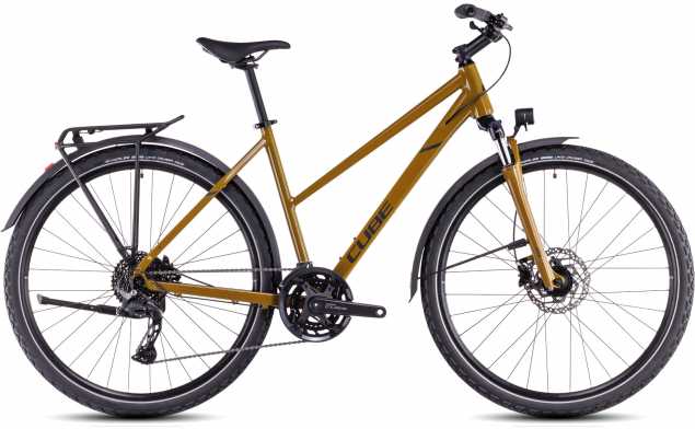 CUBE 25 Nature Pro Allroad Trapez 54cm | willowgreen n black