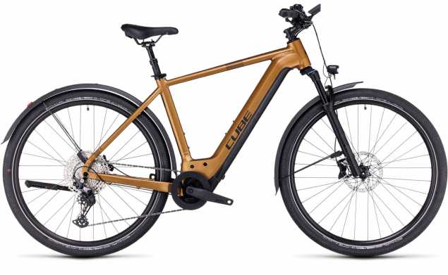 CUBE 24 Nuride Hybrid EXC 750 Allroad Herren 58cm | caramel n black