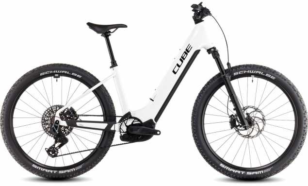 CUBE 25 Reaction Hybrid SLT 800 Wave 27,5" M | metallicwhite n black