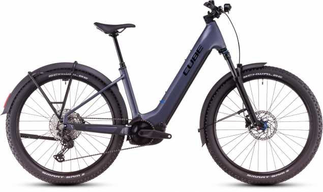 CUBE 25 Reaction Hybrid Pro Allroad Wave 800 S | metallicgrey n black