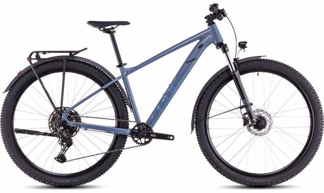 CUBE 25 Aim Race Allroad 29" XL | wolfgrey n black