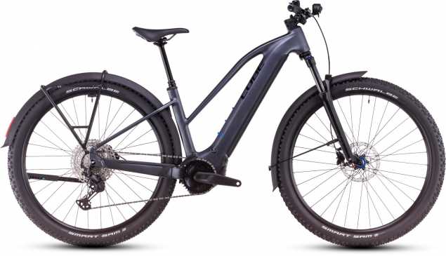 CUBE 25 Reaction Hybrid Pro Allroad 800 Trapez 29" M | metallicgrey n black
