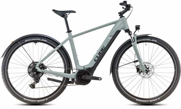 CUBE 25 Nuride Hybrid Performance 625 Allroad 58cm | swampgrey n black