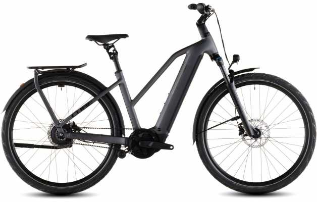 CUBE 26 Kathmandu Hybrid Comf Pro 800 Trapez slagr 58cm | slabgrey n black