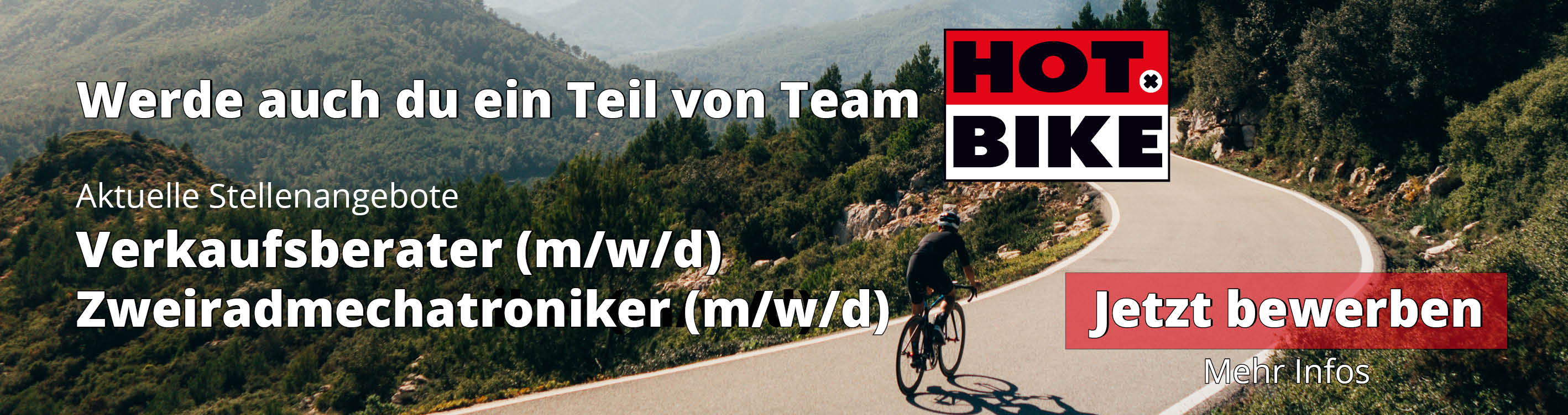 TOP HOT.BIKE Stellenangebot TOP HOT.BIKE Stellenangebot